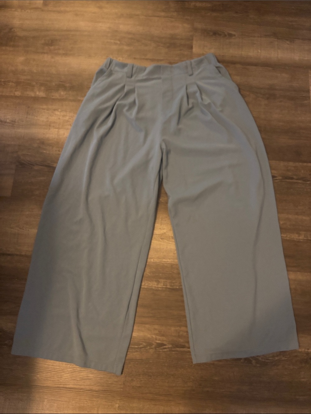 HALARA womens Slate Blue Ribbed pants XL